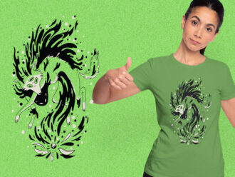 Mystic Wolf On The Worldly Animal