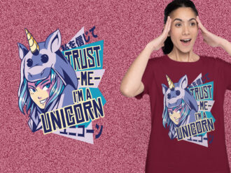 Anime Girl in Unicom