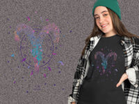 Aries Floral Zodiac Sign