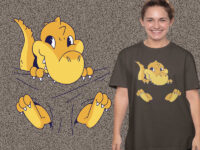 Carying Baby T-Rex