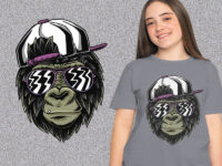 Cool Monkey With Glasses
