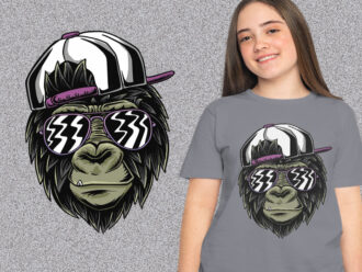 Cool Monkey With Glasses