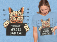 Criminal Cat Animal kaos