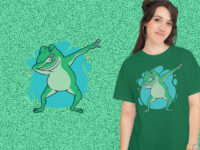 Dabbing Frog