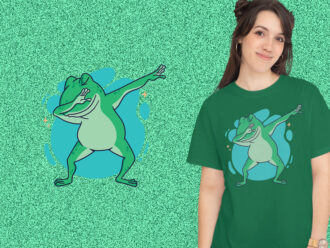 Dabbing Frog