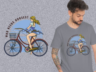 Elf Woman  Riding