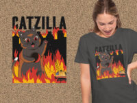 Giant Cat With Demolition