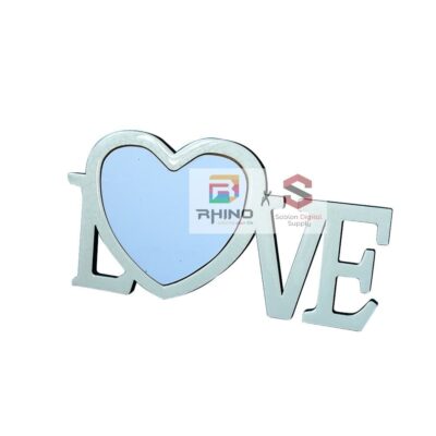 sablon Globulite Love dengan desain atau foto sendiri