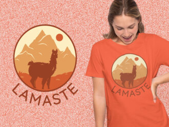 Llama Yoga Quote