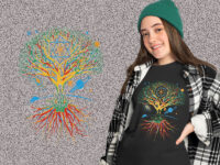 Meditating Colorful kaos