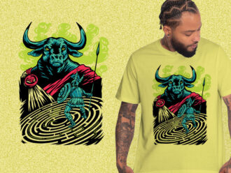 Minotaur Monster Mythical Greece kaos