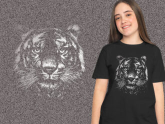 Monochrome Tiger