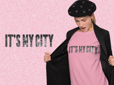 My City Quote PSD kaos