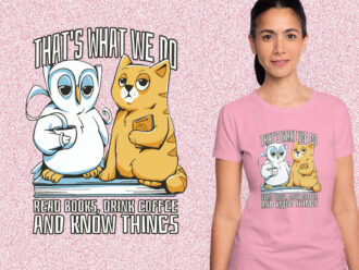 Owl And Cat Animal Friends