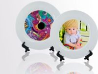 sablon Piring Keramik dengan desain atau foto sendiri