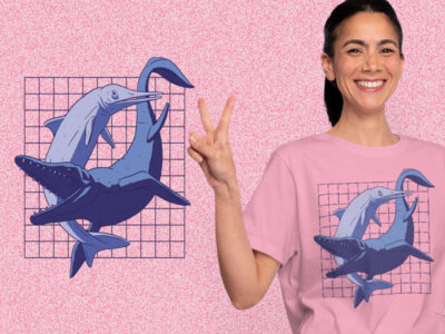 Sea Dinosaur kaos