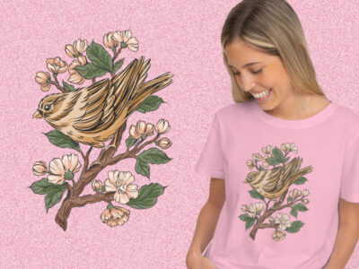 Sparrow bird forest kaos