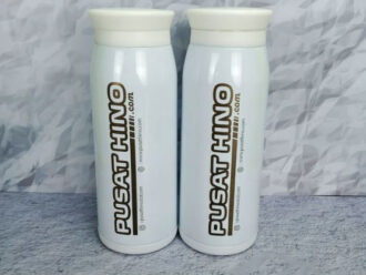 sablon tumbler polos custom dengan desain atau foto sendiri