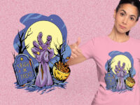 Zombie's Hand Halloween kaos