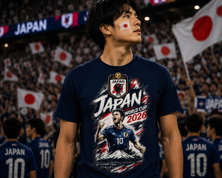 Kaos Piala Dunia 2026 — Jepang