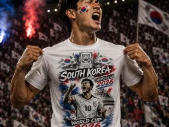 Kaos Piala Dunia 2026 — Korea Selatan